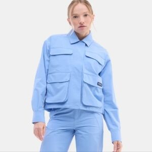 Halfdays Nan Field Jacket Forget Me Not Blue XS